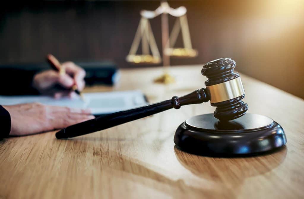 Lipp Law LLC attorney discussing a minor car accident case with a client in Las Vegas NV