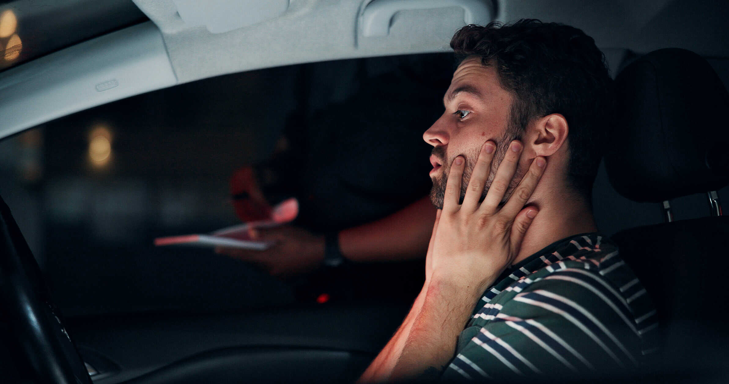A driver learning from Lipp Law LLC in Las Vegas Nevada what happens after a DUI arrest and how court penalties and DMV rules apply